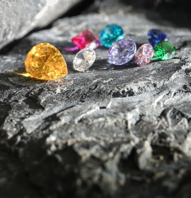 What is a colored diamond, and how do diamonds become colored?
